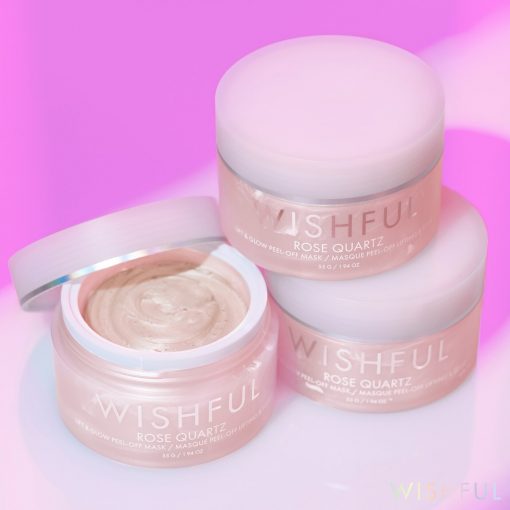 Wishful - Rose Quartz Lift & Glow Peel Off Mask - 55 gram