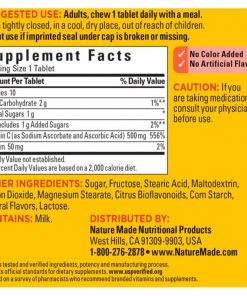 Nature Made - Chewable Vitamin C 500 mg - 70 Tablets