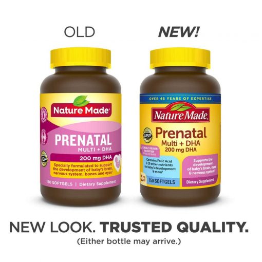 Nature Made - Prenatal Multivitamin + 200 mg DHA - 150 Softgels