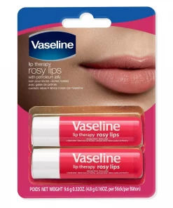 Vaseline - Rosy Lip Therapy Stick - 2 pcs