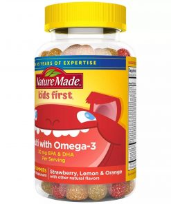 Nature Made - Kids First Multivitamin + Omega 3 Gummies - 84 Count