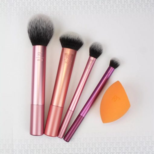 Real Techniques - Everyday Essentials Makeup Brush Kit - 5 pcsReal Techniques - Everyday Essentials Makeup Brush Kit - 5 pcs