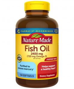 Nature Made - Fish Oil 2400mg Per Serving Softgels - 134 Count