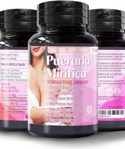 Pueraria Mirifica - All Natural Breast Enlargement - 90 Veggie Capsules