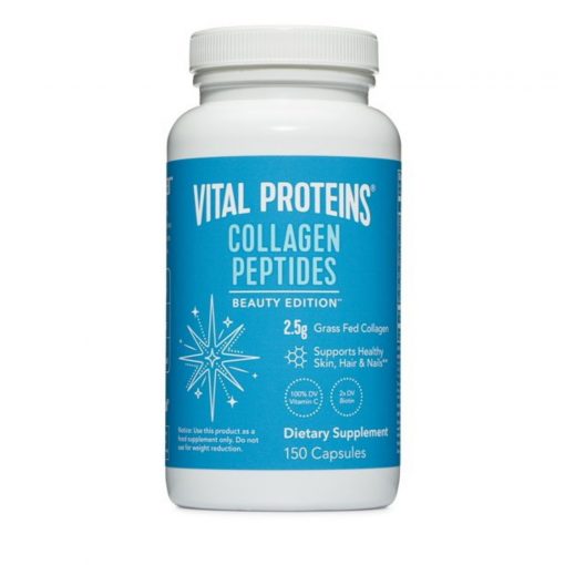 Vital Proteins – Collagen Peptides Dietary Supplement Capsules – 150 count