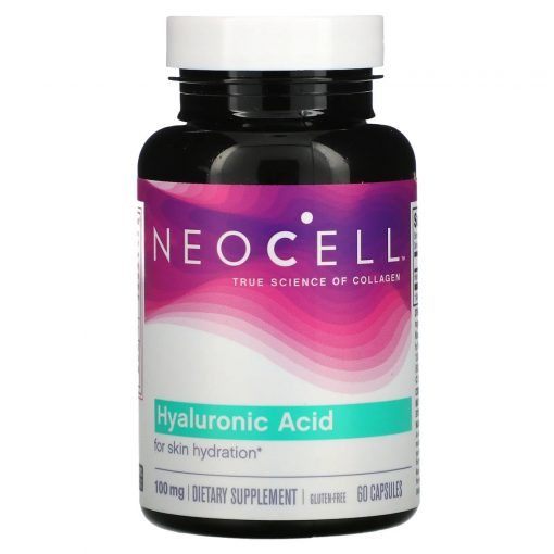 NeoCell - Hyaluronic Acid For Skin Hydration 100mg - 60 Capsules