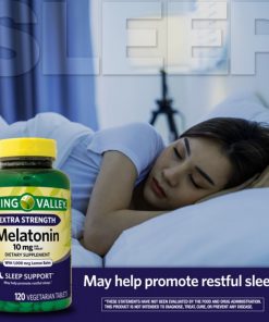 Spring Valley - Extra Strength Melatonin Dietary Supplement, 10 mg - 120 count