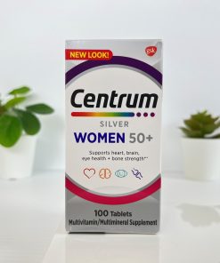 Centrum - Silver Women 50+ Multivitamin / Multimineral Dietary Supplement - 100 Tablets