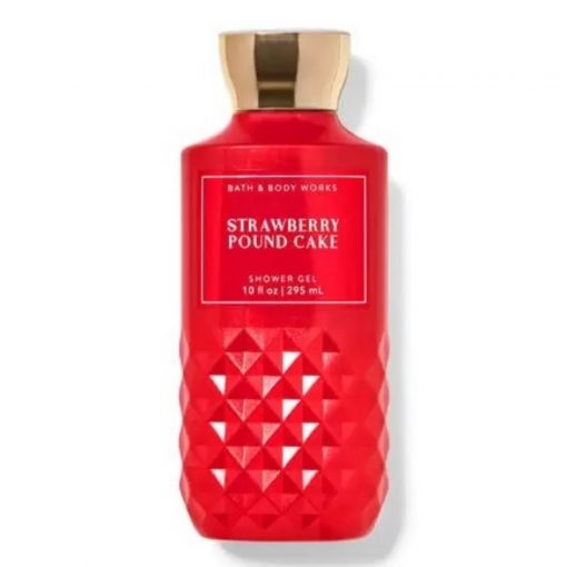 Bath & Body Works – Shower Gel – Strawberry Pound Cake – 295 ml