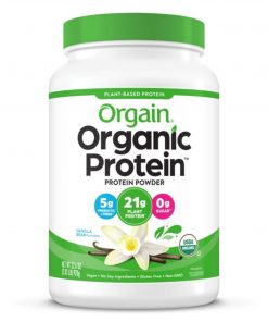 Orgain – Organic Protein Plant Based Powder – Vanilla Bean – 1200 gram