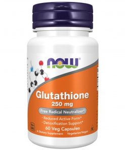 Now Foods – Glutathione, 250 mg – 60 Veg Capsules