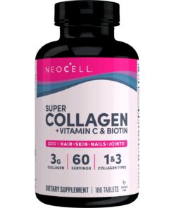 NeoCell – Super Collagen Vitamin C & Biotin – 180 Tablets