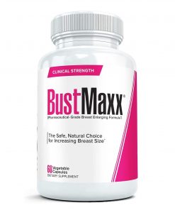 BustMaxx - Natural Breast Enlargement and Female Augmentation Supplement for Breast Growth, 60 Capsules