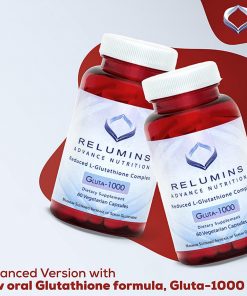 Relumins - Advance Nutrition Gluta 1000 - Reduced L-Glutathione Complex - 60 Capsules