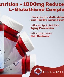 Relumins - Advance Nutrition Gluta 1000 - Reduced L-Glutathione Complex - 60 Capsules