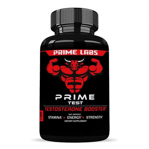 Prime Labs - Men's Test Booster - Natural Stamina, Endurance and Strength Booster - 60 Caplets