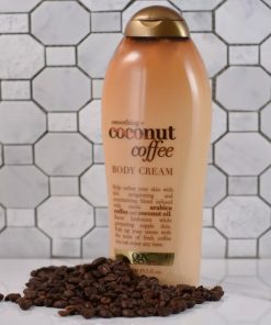 OGX - Smoothing and Coconut Coffee Body Cream - 577 ml
