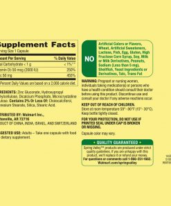 Spring Valley - Zinc with Vitamin D Capsules Dietary Supplement, 50 mg - 150 Count