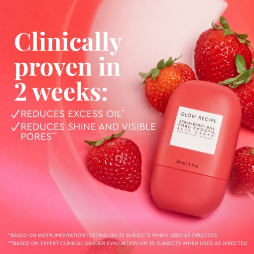 Glow Recipe - Strawberry BHA Pore-Smooth Blur Drops - 30 ml