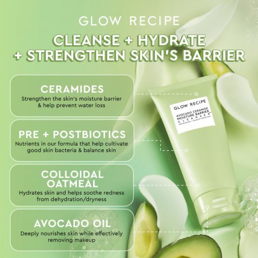 Glow Recipe - Avocado Ceramide Moisture Barrier Cleanser - 150 ml