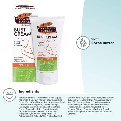 Palmers - Cocoa Butter Formula with Vitamin E, Bust Cream - 125 gram