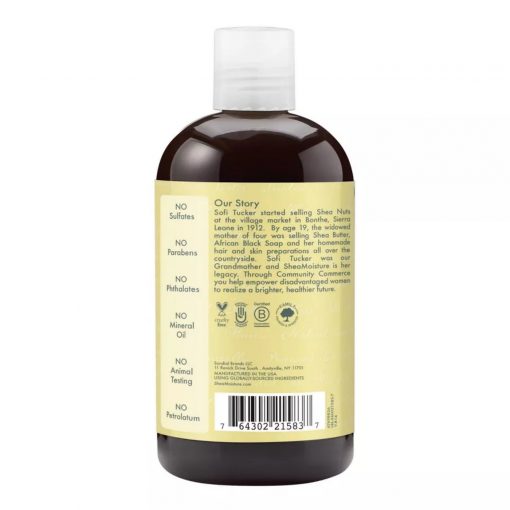 SheaMoisture - amaican Black Castor Oil Strengthen & Restore Shampoo - 384 ml