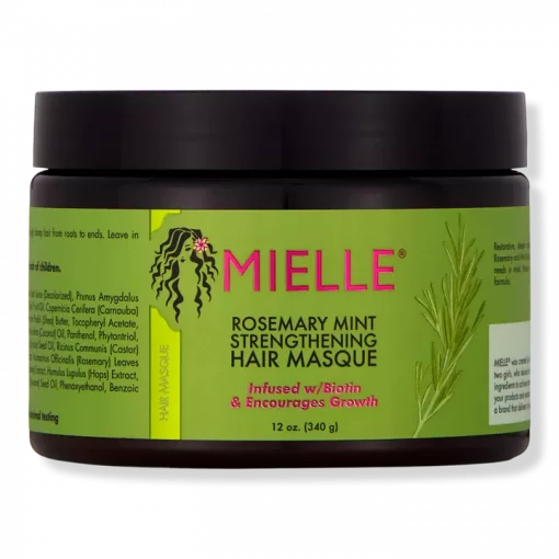 Mielle - Rosemary Mint Strengthening Hair Masque - 340 gram