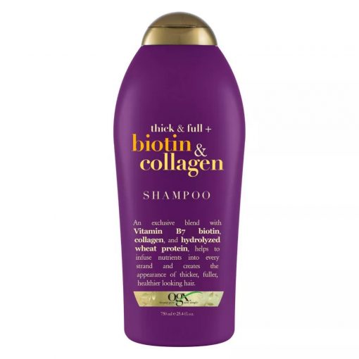 OGX - Thick Full Biotin Collagen Salon Size Shampoo - 750 ml