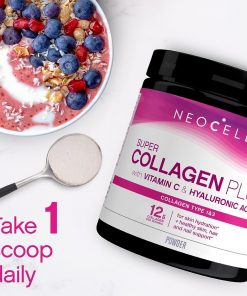 NeoCell - Super Collagen Plus with Vitamin C and Hyaluronic Acid - 195 gram