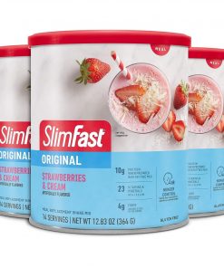 SlimFast - Original, Meal Replacement Shake Mix, Strawberries & Cream, - 364 gram