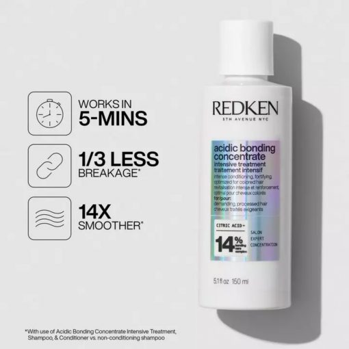 Redken - Acidic Bonding Concentrate Intensive Pre-Shampoo Treatment for Damaged Hair - 150 ml