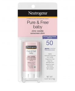 Neutrogena Pure & Free Baby Mineral Sunscreen Stick with Broad Spectrum SPF 50