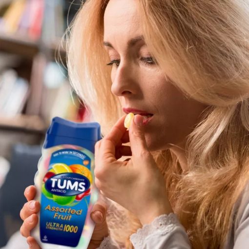 Tums - Ultra Strength Assorted Fruit Antacid Chewable - 160 Tablets