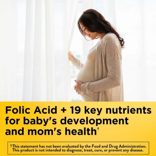 Nature Made Prenatal with Folic Acid + DHA Softgels, Prenatal Vitamin and Mineral Supplement, 100 Count