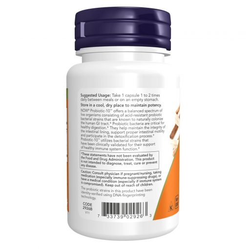 NOW Foods, Probiotic-10, 25 Billion, 50 Veg Capsules