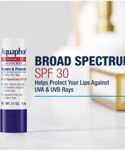 Aquaphor - Lip Balm Repair Stick for Chapped Lips - SPF30 - 2 pack