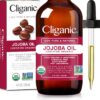 Cliganic - Organic Jojoba Oil, 100% Pure, 120 ml