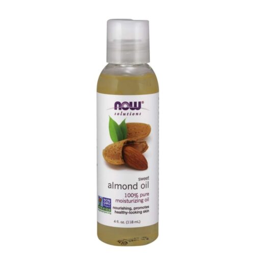 NOW Solutions, Sweet Almond Oil, 100% Pure Moisturizing Oil, 118 ml