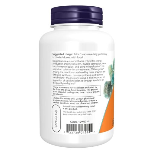 Now Foods Magnesium Citrate Caps - 120 VegCap