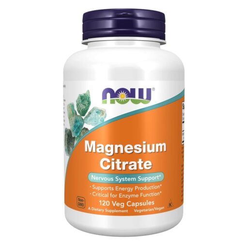 Now Foods Magnesium Citrate Caps - 120 VegCap