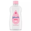 Johnson's Baby Body Moisturizing Oil, Liquid Mineral Oil for Baby Massage, 414 ml