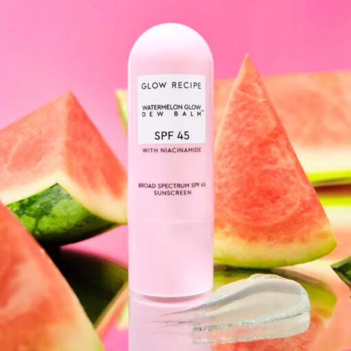 Glow Recipe Watermelon Glow Niacinamide Dew Balm Face Sunscreen Stick- SPF 45