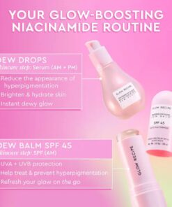 Glow Recipe Watermelon Glow Niacinamide Dew Balm Face Sunscreen Stick- SPF 45