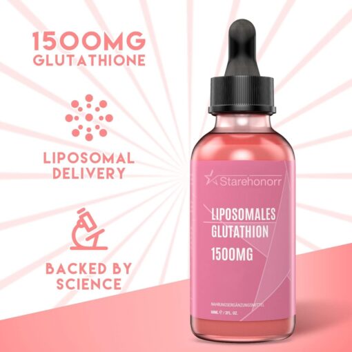 Starehonorr Liposomal Glutathione Liquid 1500 mg, 60 ml