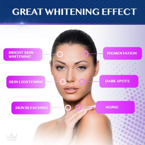 Northern Crown Cosmetics - Skin Whitening Glutathione 2000 mg - 120 Vegan Capsules