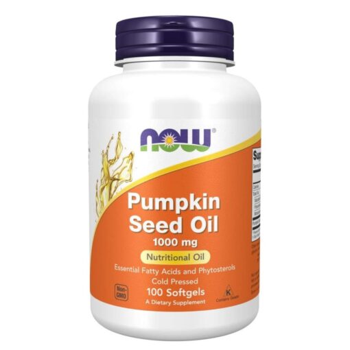 Now Pumpkin Seed Oil 1000 mg 100 softgels