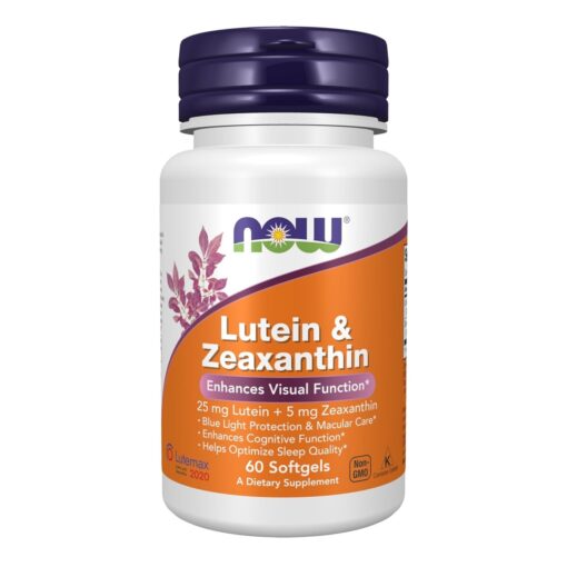 NOW Foods, Lutein & Zeaxanthin, 60 Softgels