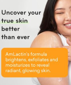 AmLactin - Daily Vitamin C Lotion with 7% Lactic Acid AHA - 225 gram