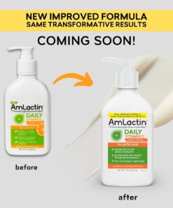 AmLactin - Daily Vitamin C Lotion with 7% Lactic Acid AHA - 225 gram