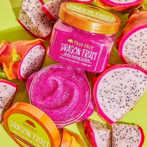 Tree Hut –Dragon Fruit Shea Sugar Body Scrub – 510 gram